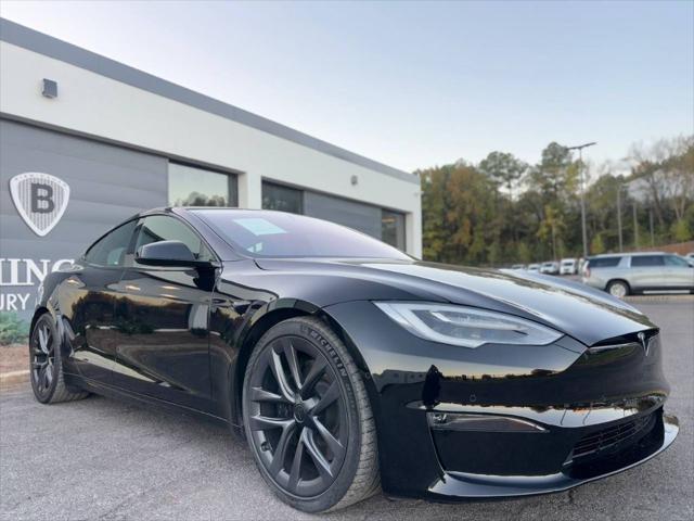 used 2021 Tesla Model S car, priced at $54,999