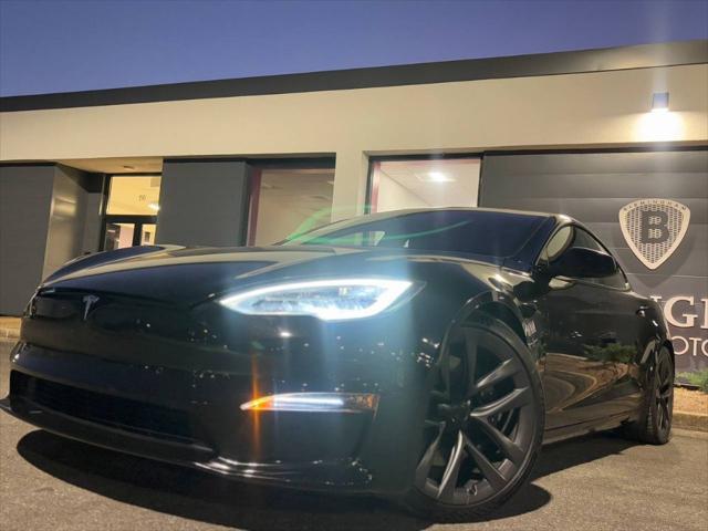 used 2021 Tesla Model S car, priced at $54,999