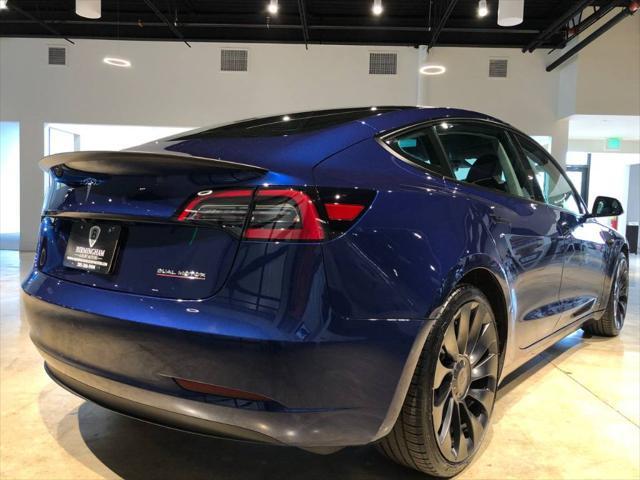 used 2023 Tesla Model 3 car, priced at $32,799