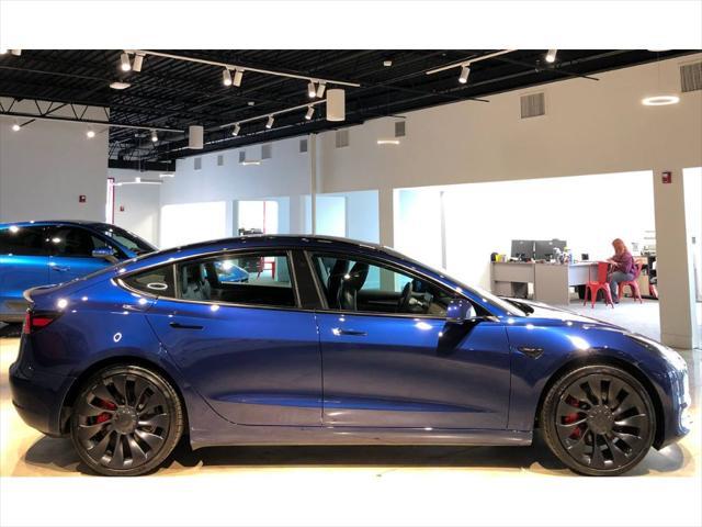 used 2023 Tesla Model 3 car, priced at $32,799