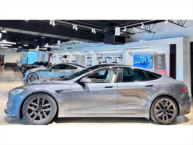 used 2021 Tesla Model S car, priced at $45,999