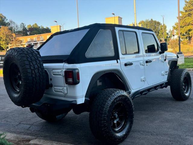 used 2018 Jeep Wrangler Unlimited car, priced at $26,999