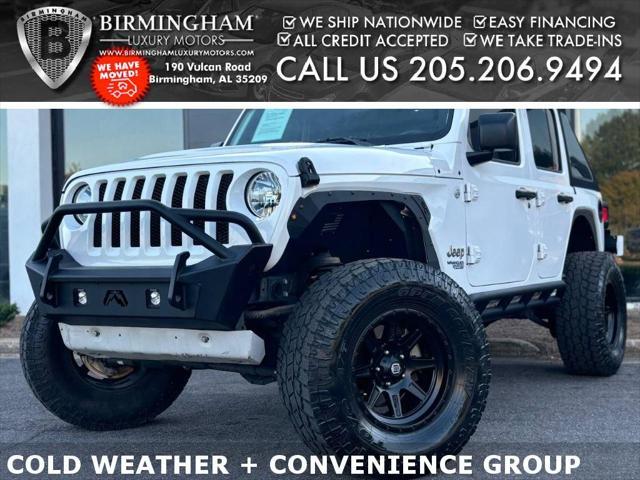 used 2018 Jeep Wrangler Unlimited car, priced at $26,999