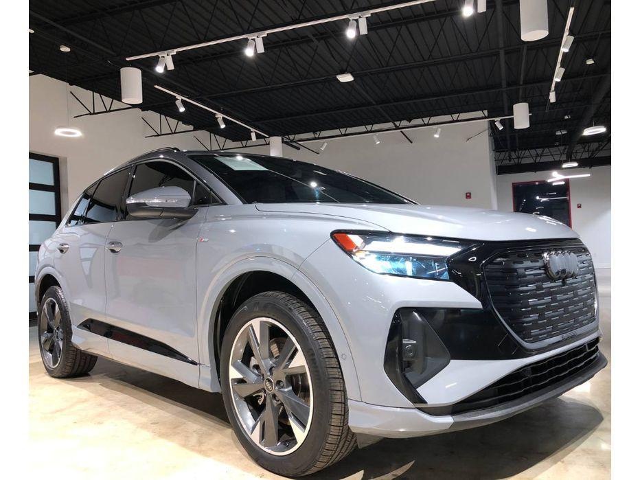 used 2024 Audi Q4 e-tron car, priced at $28,999