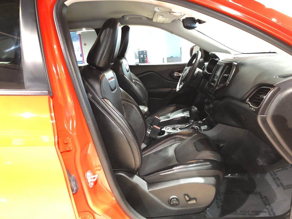 used 2021 Jeep Cherokee car, priced at $20,999