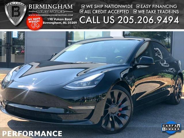 used 2023 Tesla Model 3 car, priced at $31,999