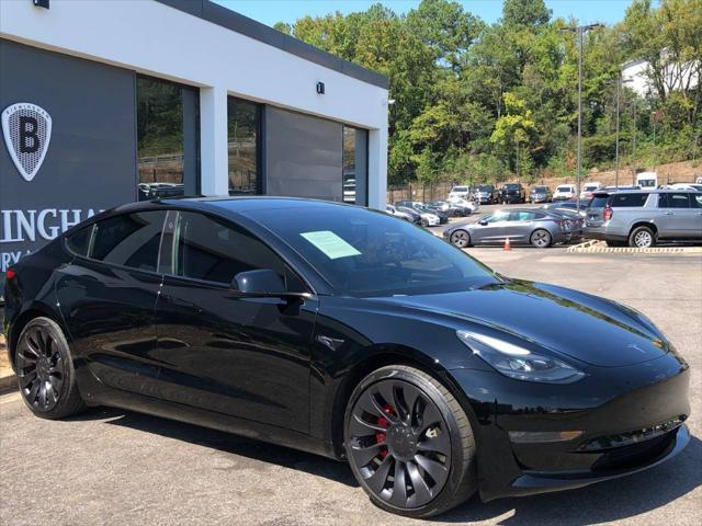 used 2023 Tesla Model 3 car, priced at $31,777