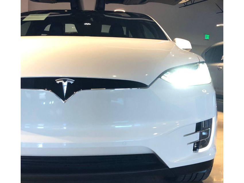 used 2021 Tesla Model X car, priced at $35,999