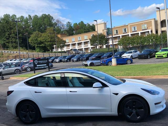 used 2021 Tesla Model 3 car, priced at $23,999