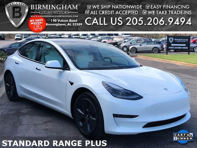 used 2021 Tesla Model 3 car, priced at $23,999