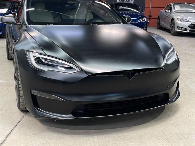 used 2021 Tesla Model S car, priced at $61,999