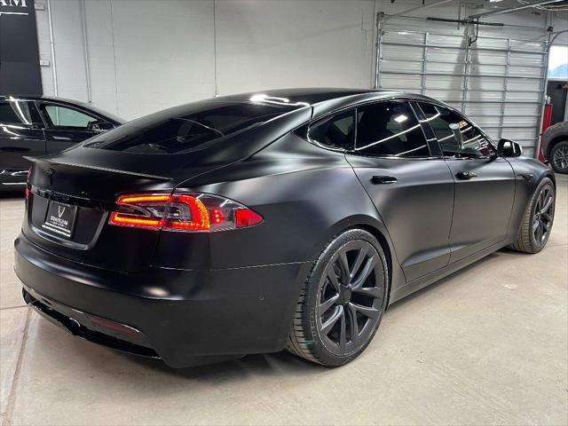 used 2021 Tesla Model S car, priced at $61,999