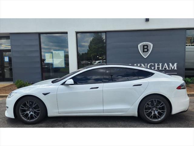 used 2021 Tesla Model S car, priced at $51,999