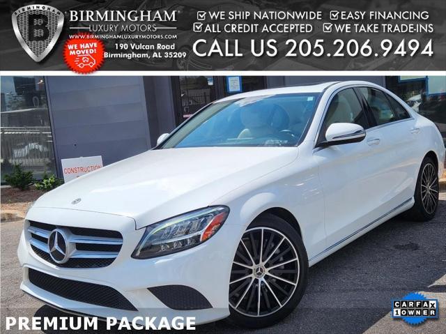 used 2021 Mercedes-Benz C-Class car, priced at $24,444