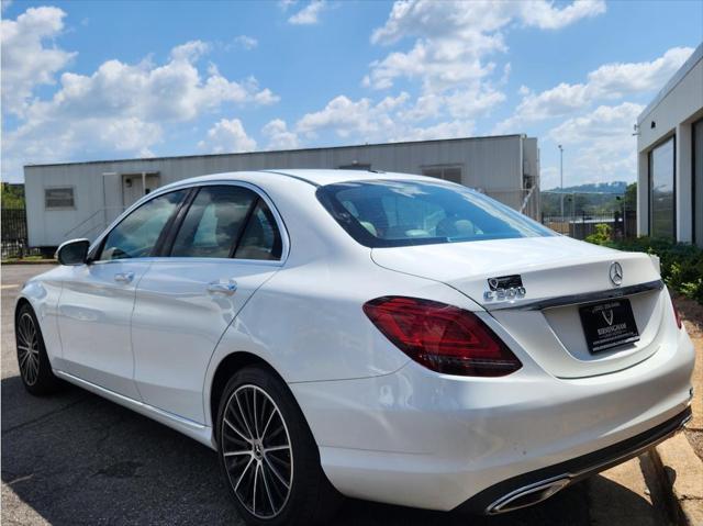 used 2021 Mercedes-Benz C-Class car, priced at $23,999