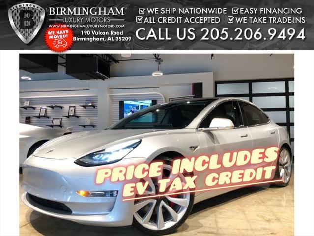 used 2018 Tesla Model 3 car, priced at $21,825