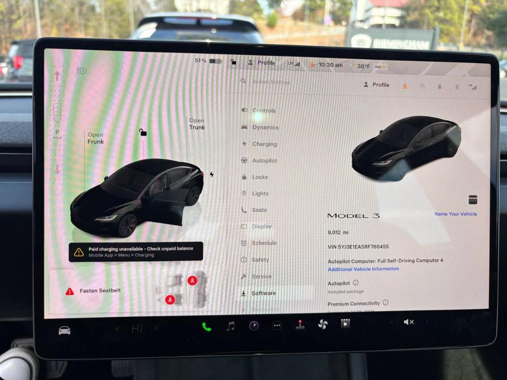 used 2024 Tesla Model 3 car, priced at $34,999