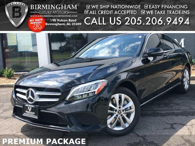 used 2019 Mercedes-Benz C-Class car, priced at $21,999