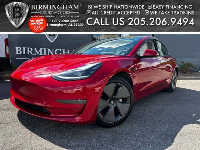 used 2021 Tesla Model 3 car, priced at $24,401