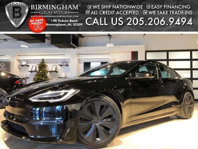 used 2022 Tesla Model S car, priced at $54,786