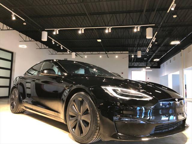 used 2022 Tesla Model S car, priced at $54,786