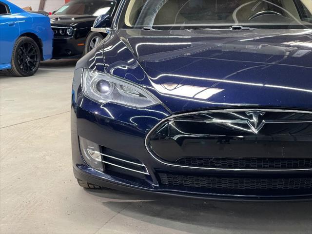 used 2014 Tesla Model S car, priced at $15,499