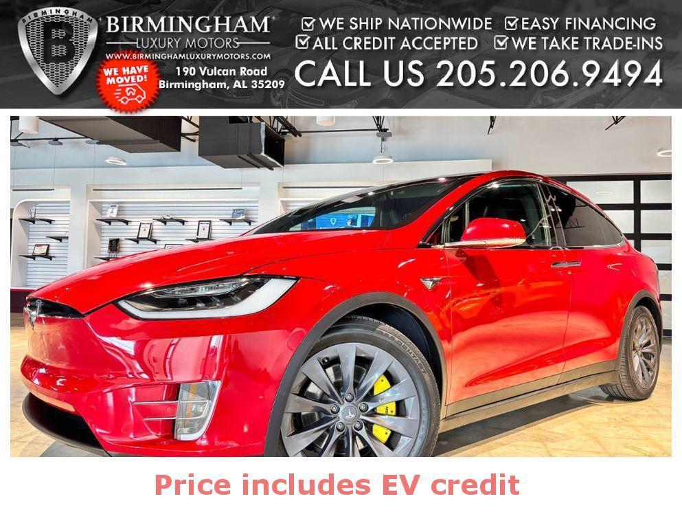 used 2018 Tesla Model X car, priced at $23,999