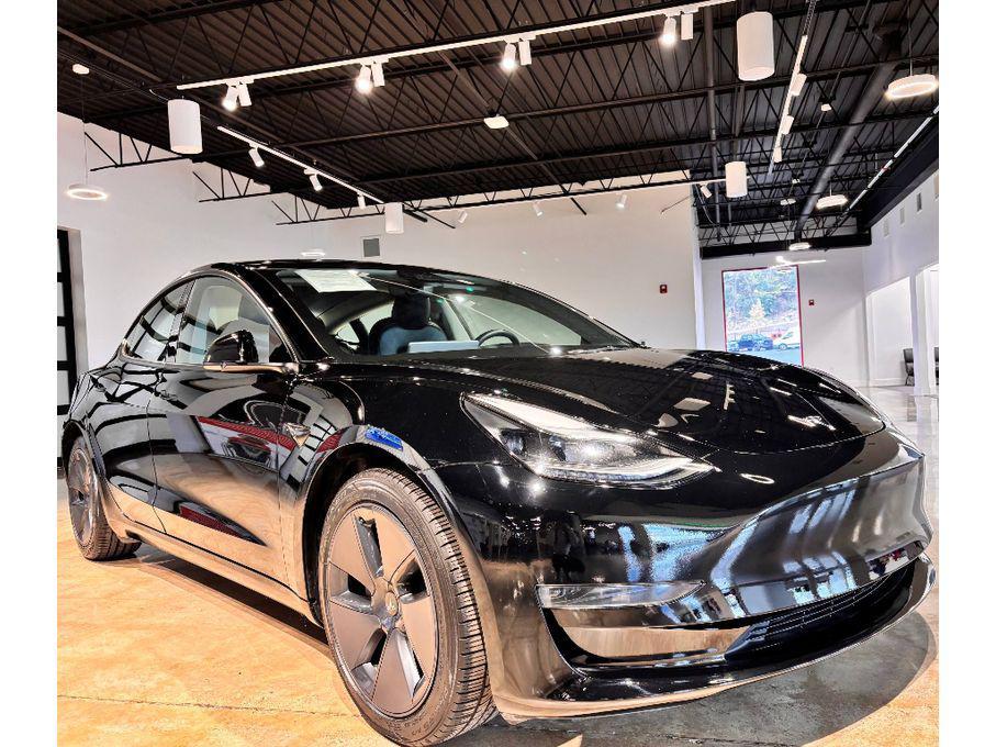 used 2023 Tesla Model 3 car, priced at $22,222