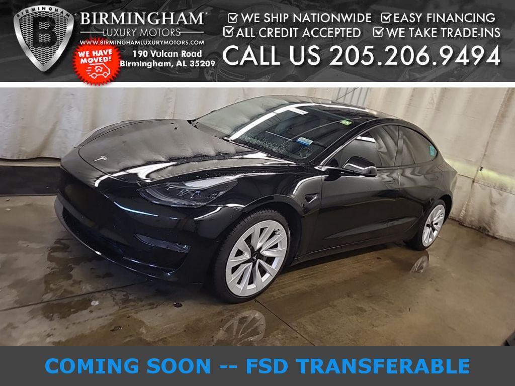 used 2021 Tesla Model 3 car, priced at $24,200