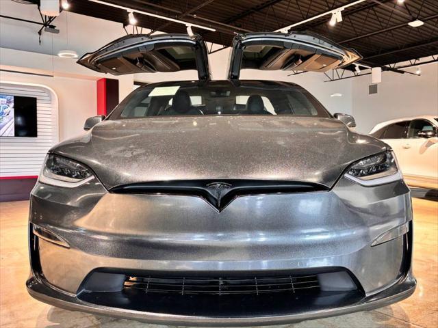 used 2023 Tesla Model X car, priced at $54,999