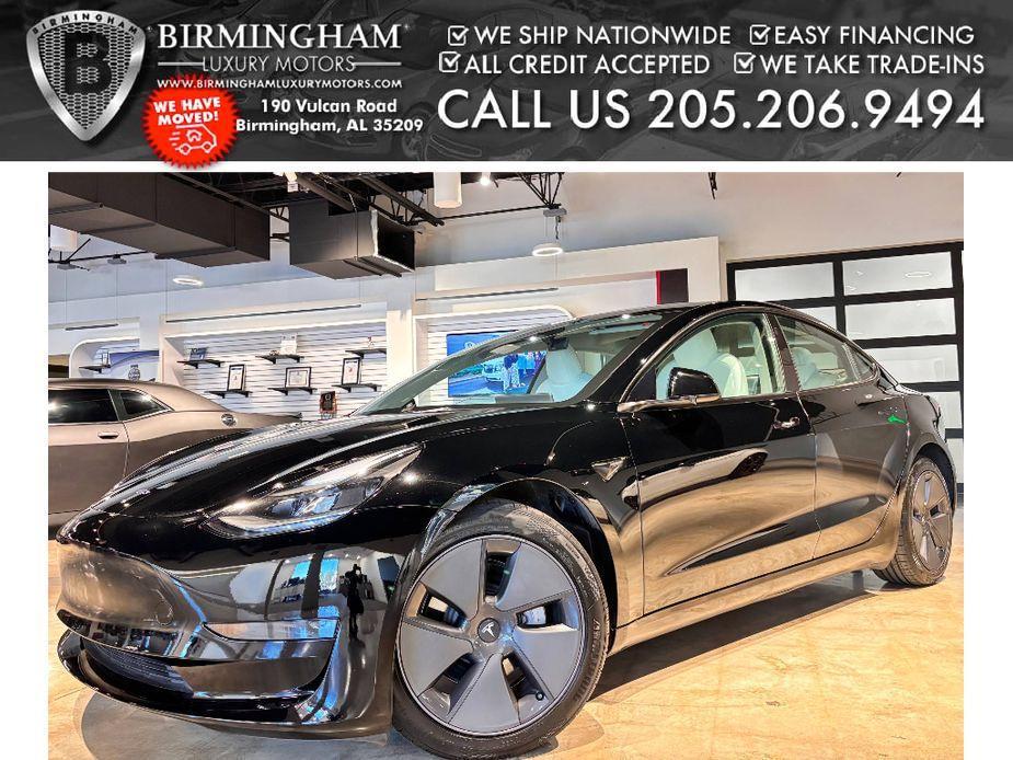 used 2023 Tesla Model 3 car, priced at $23,999