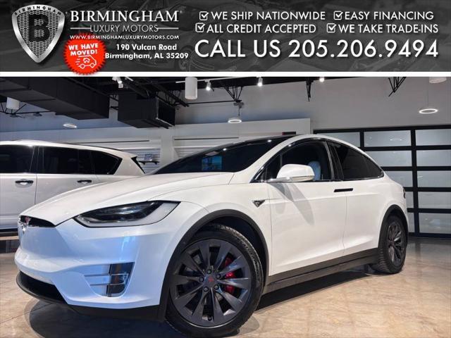 used 2019 Tesla Model X car, priced at $34,999