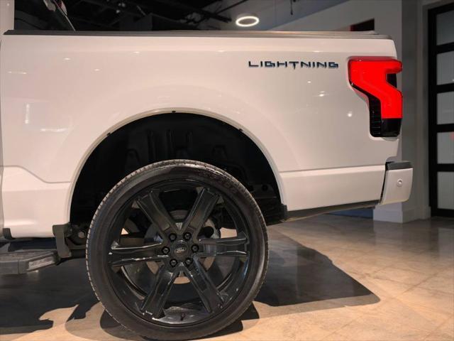 used 2023 Ford F-150 Lightning car, priced at $58,999