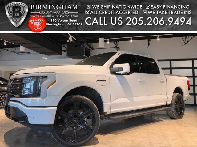 used 2023 Ford F-150 Lightning car, priced at $58,999