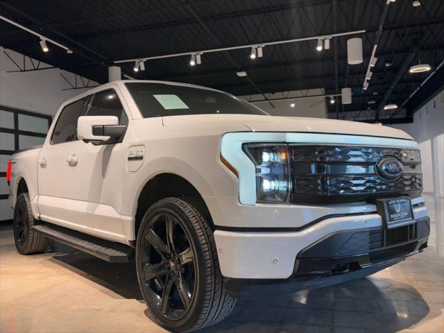 used 2023 Ford F-150 Lightning car, priced at $58,999