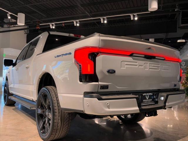 used 2023 Ford F-150 Lightning car, priced at $58,999