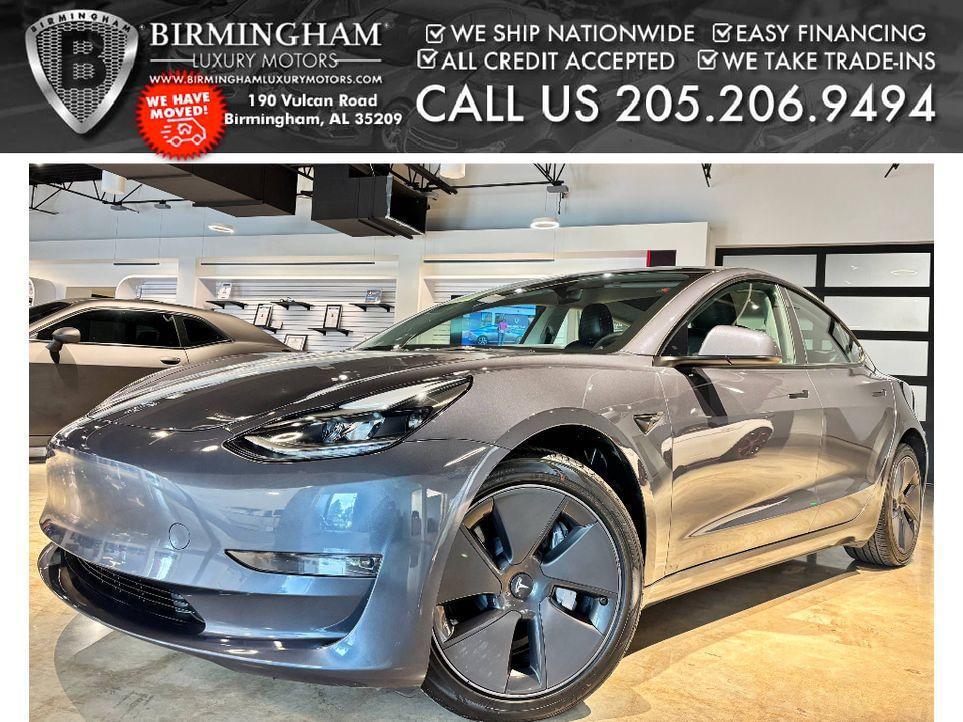 used 2023 Tesla Model 3 car, priced at $20,420