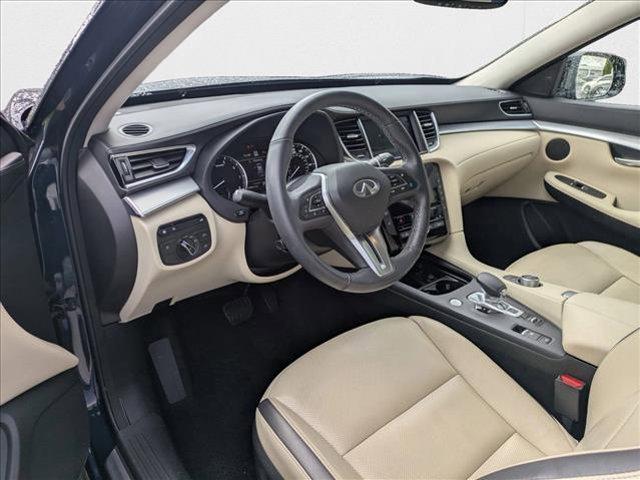 used 2021 INFINITI QX50 car, priced at $27,849