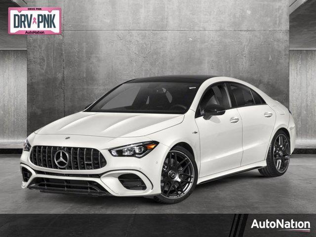 used 2022 Mercedes-Benz AMG CLA 45 car, priced at $44,991