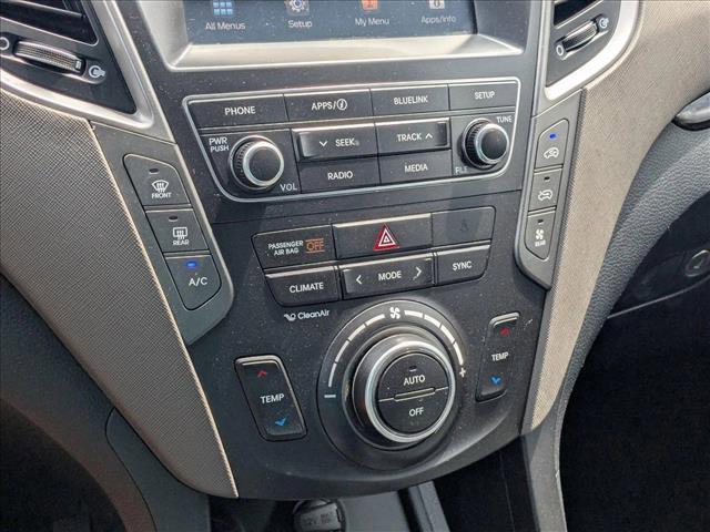 used 2017 Hyundai Santa Fe car, priced at $12,584