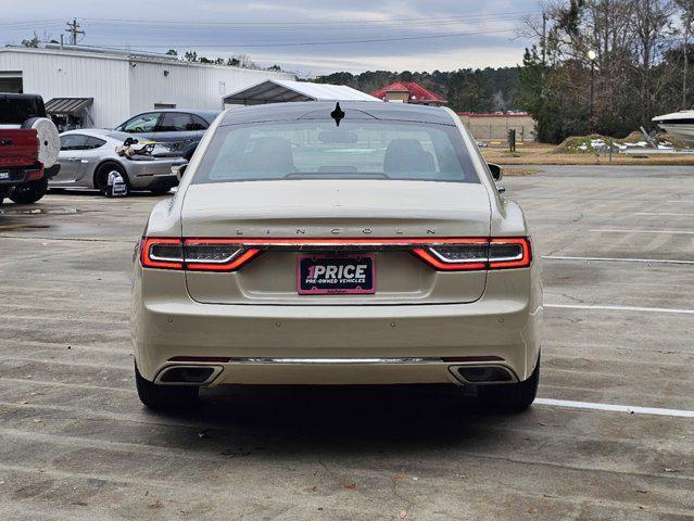 used 2018 Lincoln Continental car, priced at $24,991