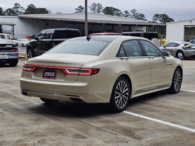 used 2018 Lincoln Continental car, priced at $24,991