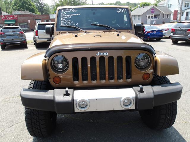 used 2011 Jeep Wrangler Unlimited car, priced at $14,929