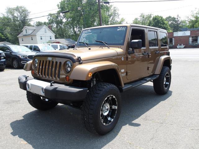 used 2011 Jeep Wrangler Unlimited car, priced at $14,929