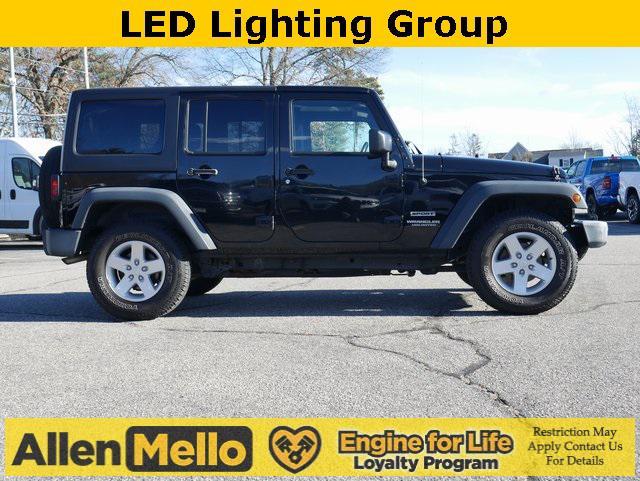 used 2017 Jeep Wrangler Unlimited car, priced at $18,495