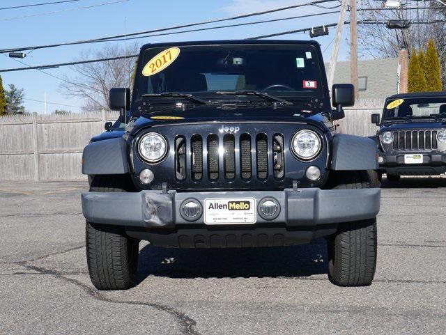 used 2017 Jeep Wrangler Unlimited car, priced at $18,495