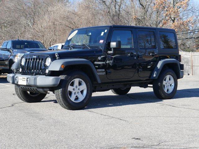 used 2017 Jeep Wrangler Unlimited car, priced at $18,495