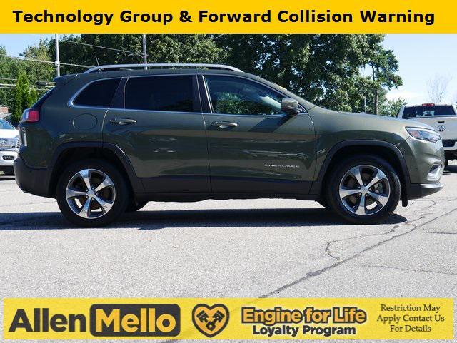 used 2019 Jeep Cherokee car, priced at $20,654