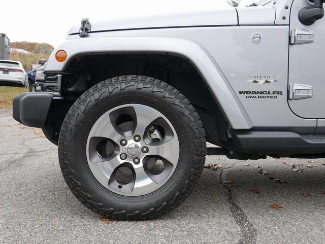 used 2017 Jeep Wrangler Unlimited car, priced at $19,297