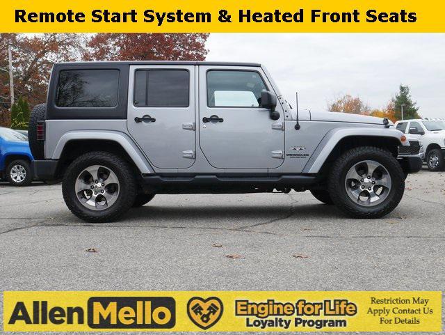 used 2017 Jeep Wrangler Unlimited car, priced at $19,297